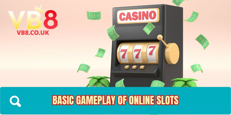 Basic gameplay of online slots