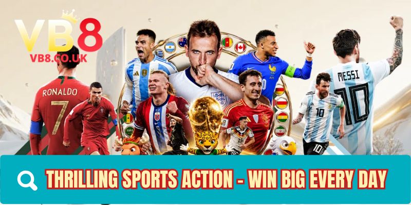 Thrilling sports action - win big every day 